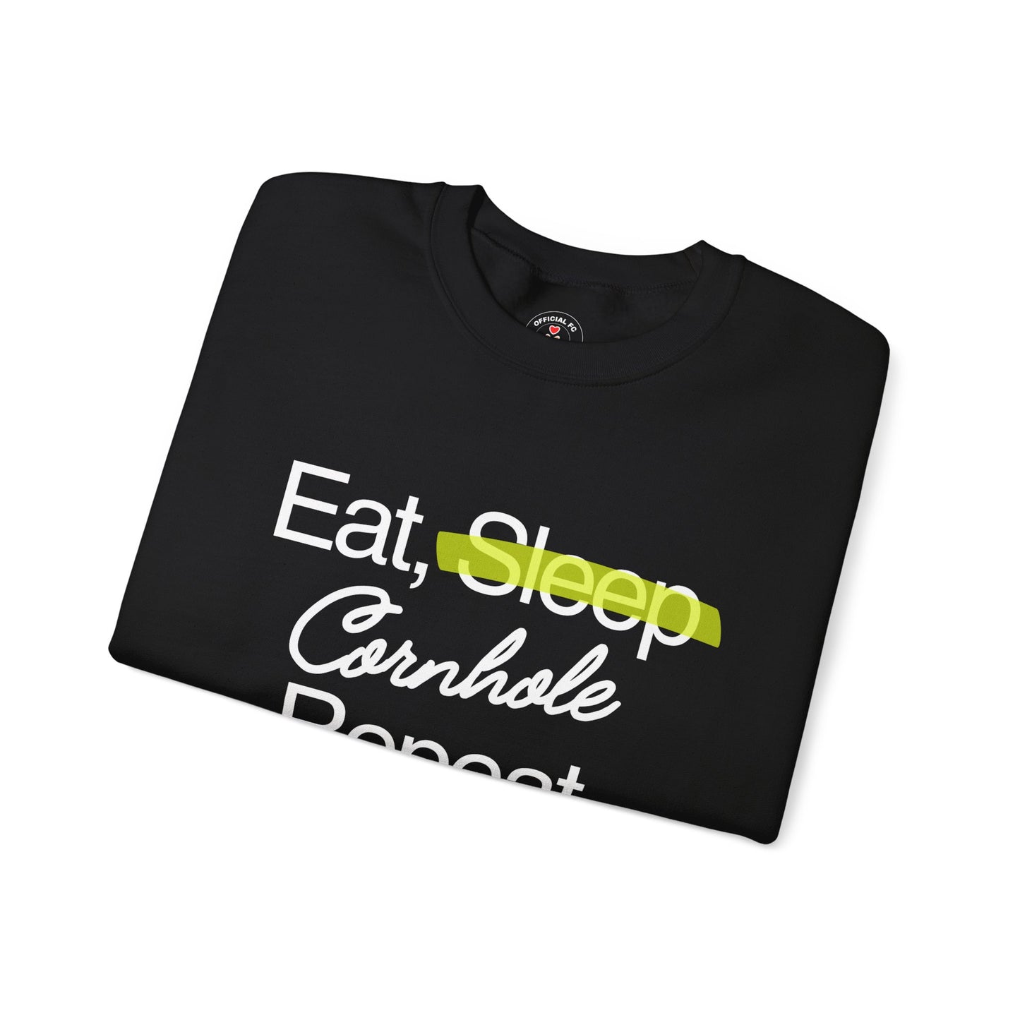Eat, Sleep, Cornhole, Repeat Sweater