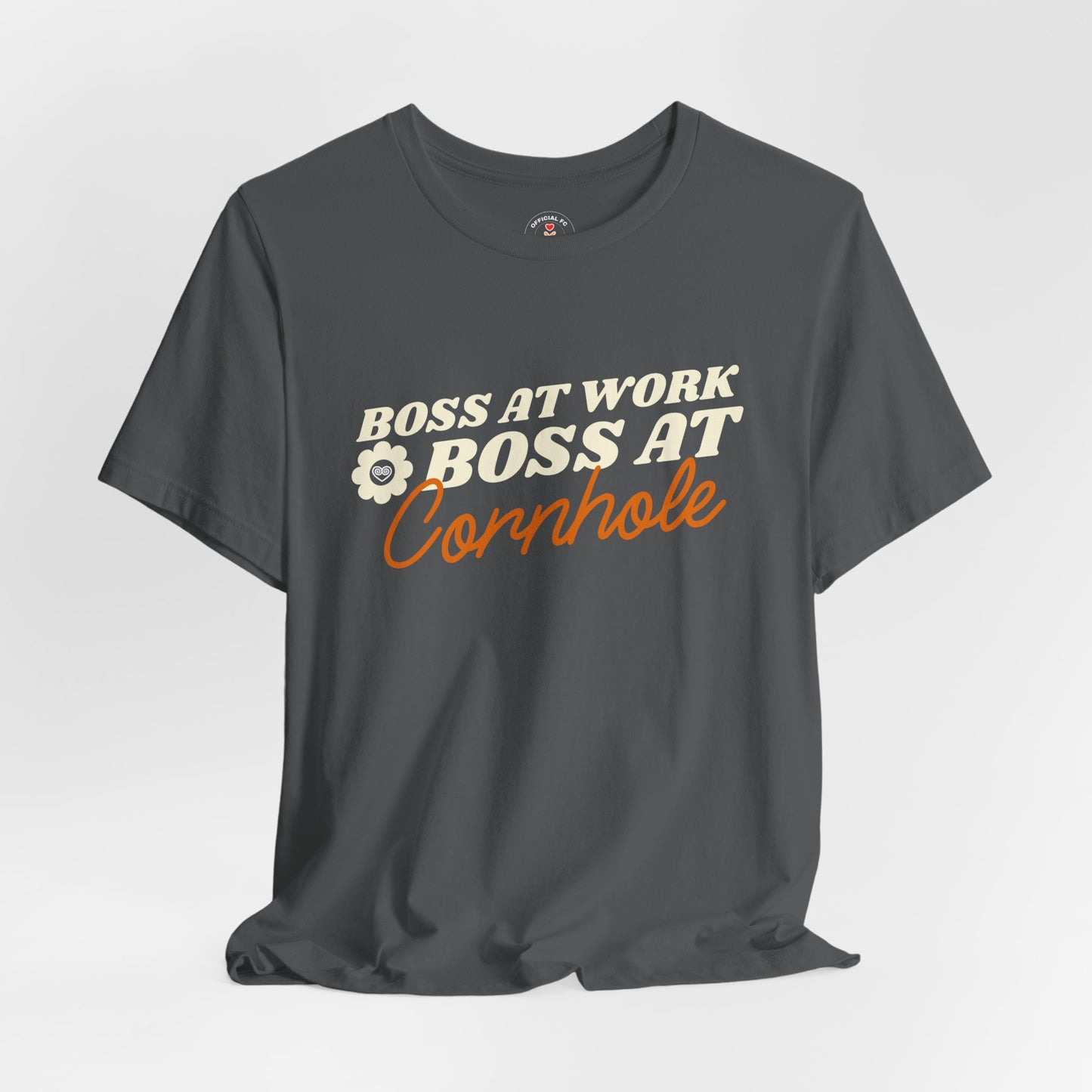 Boss at Cornhole