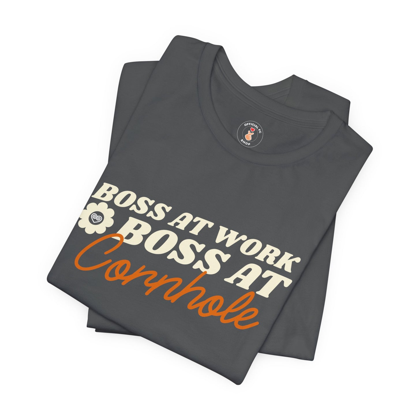 Boss at Cornhole