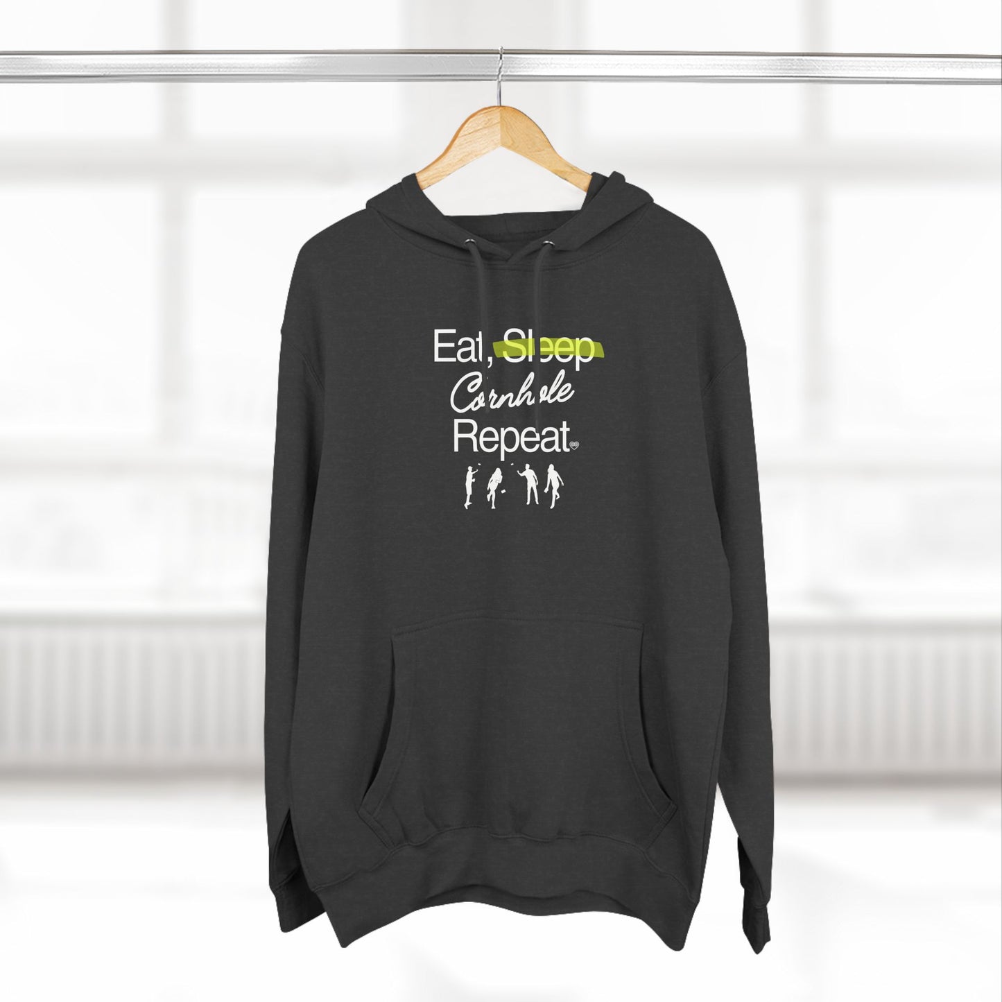 Eat, Sleep, Cornhole, Repeat Hoodie