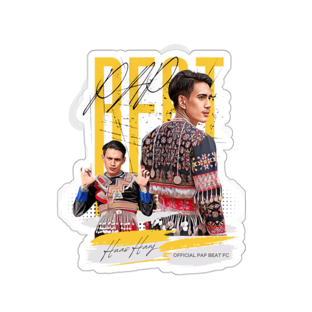 PAP Beatband FC Vinyl Sticker