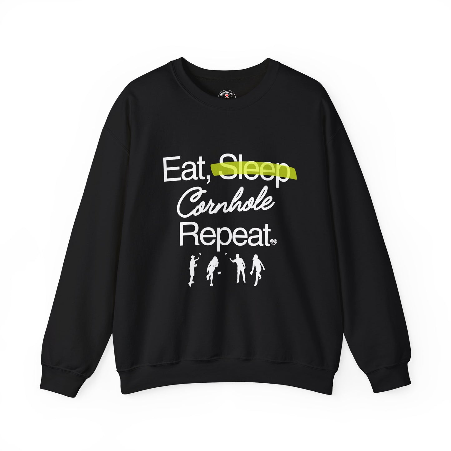 Eat, Sleep, Cornhole, Repeat Sweater