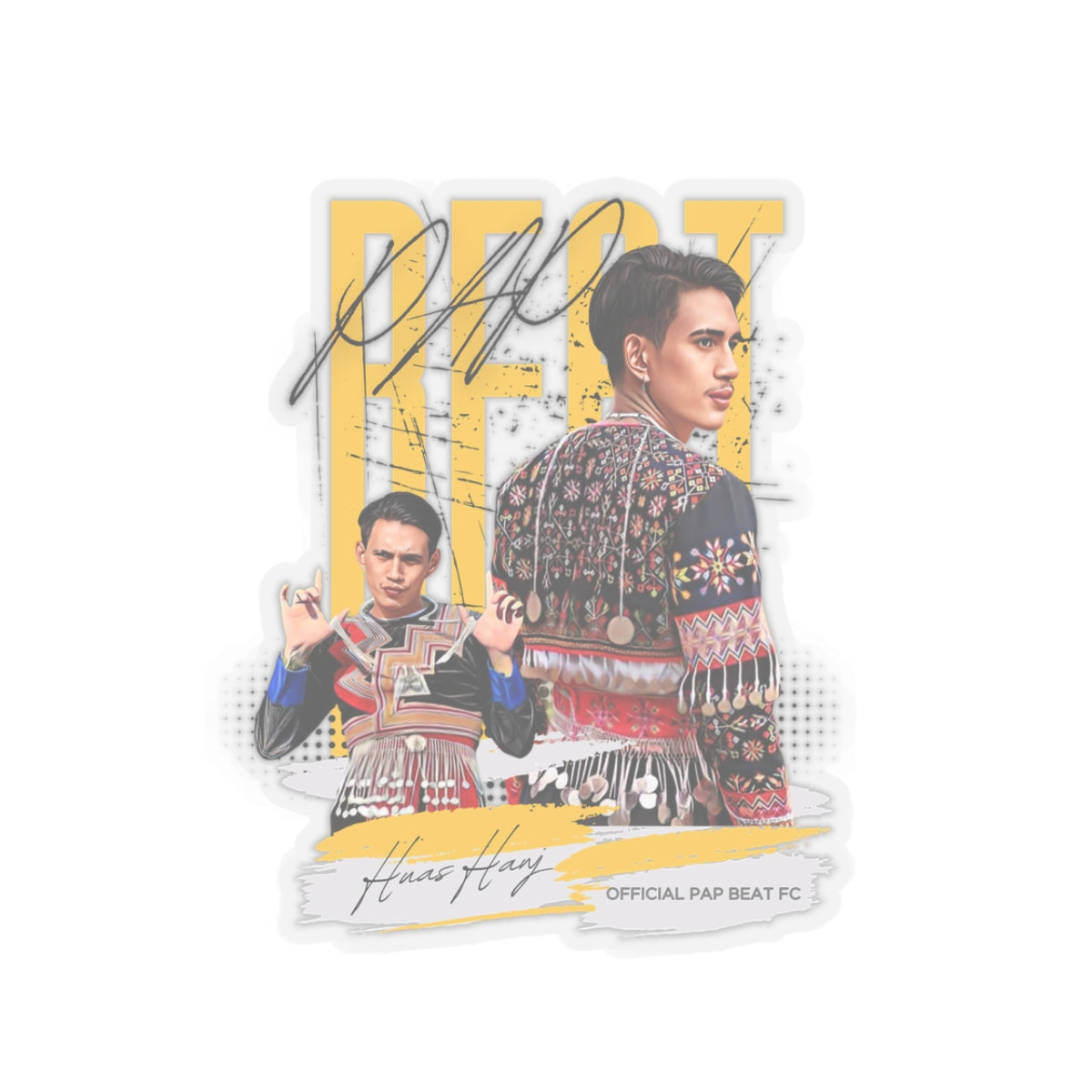 PAP Beatband FC Vinyl Sticker