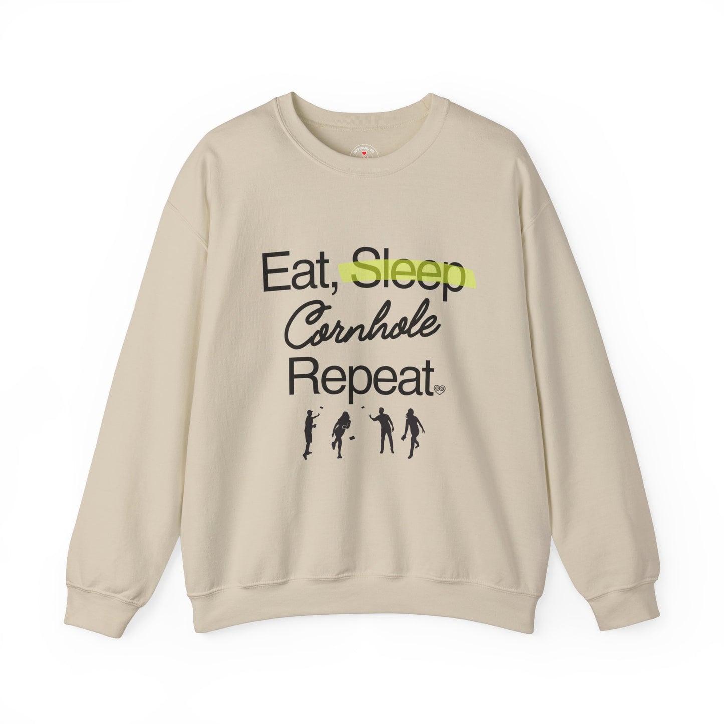Eat, Sleep, Cornhole, Repeat Sweater