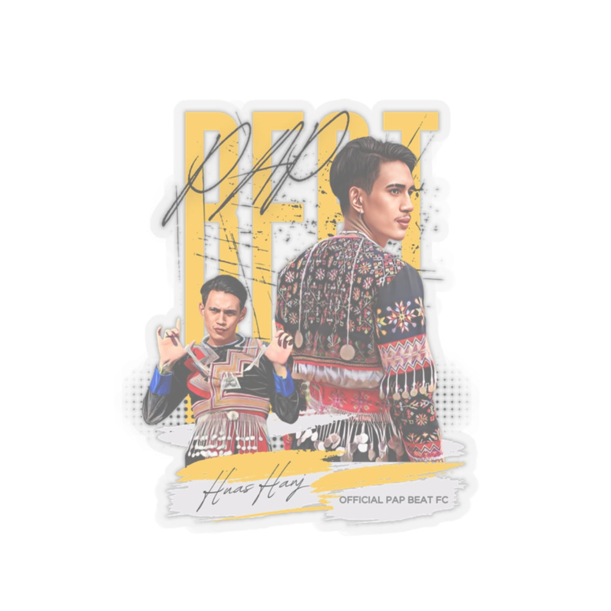 PAP Beatband FC Vinyl Sticker
