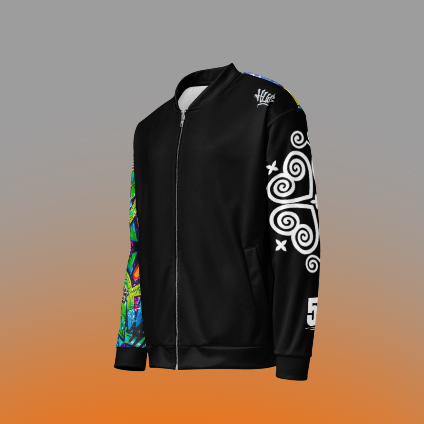 50th Anniversary Black Graffiti Bomber