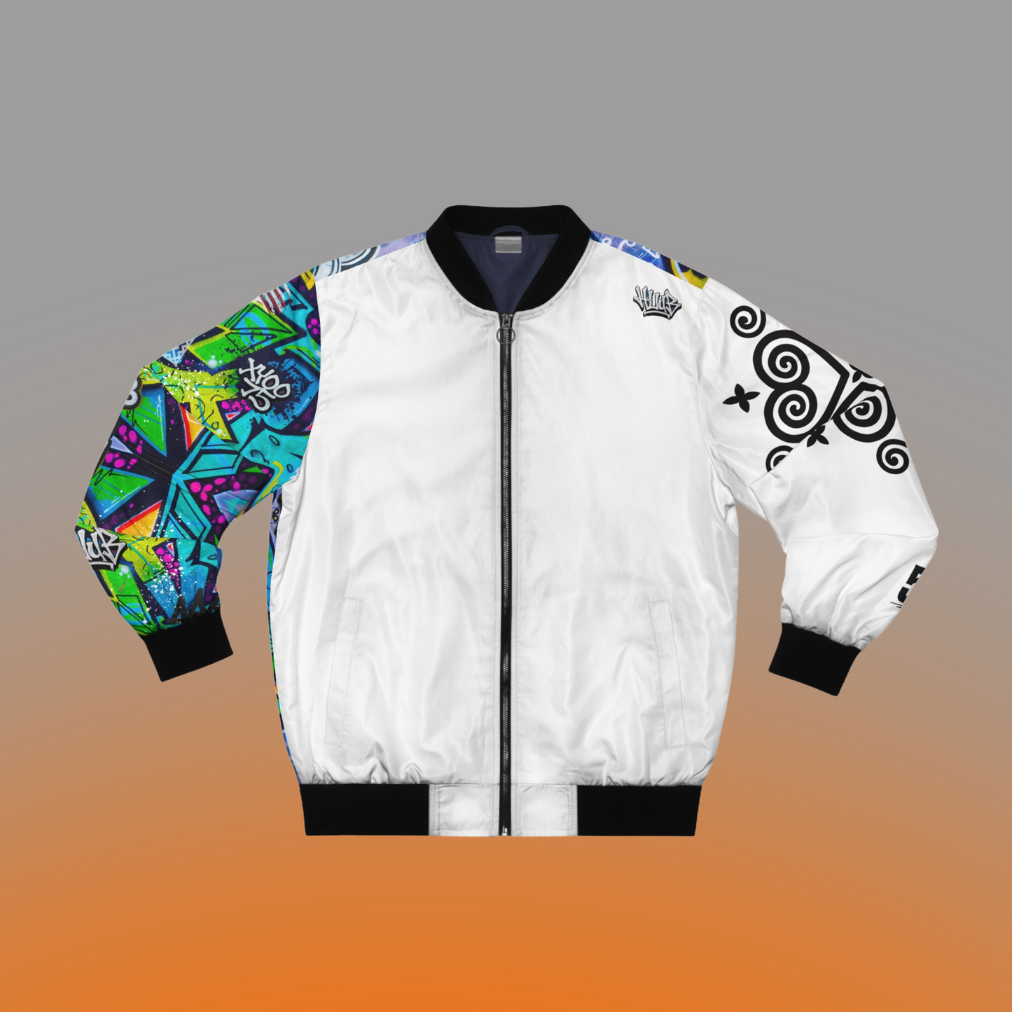 50th Anniversary White Graffiti Bomber