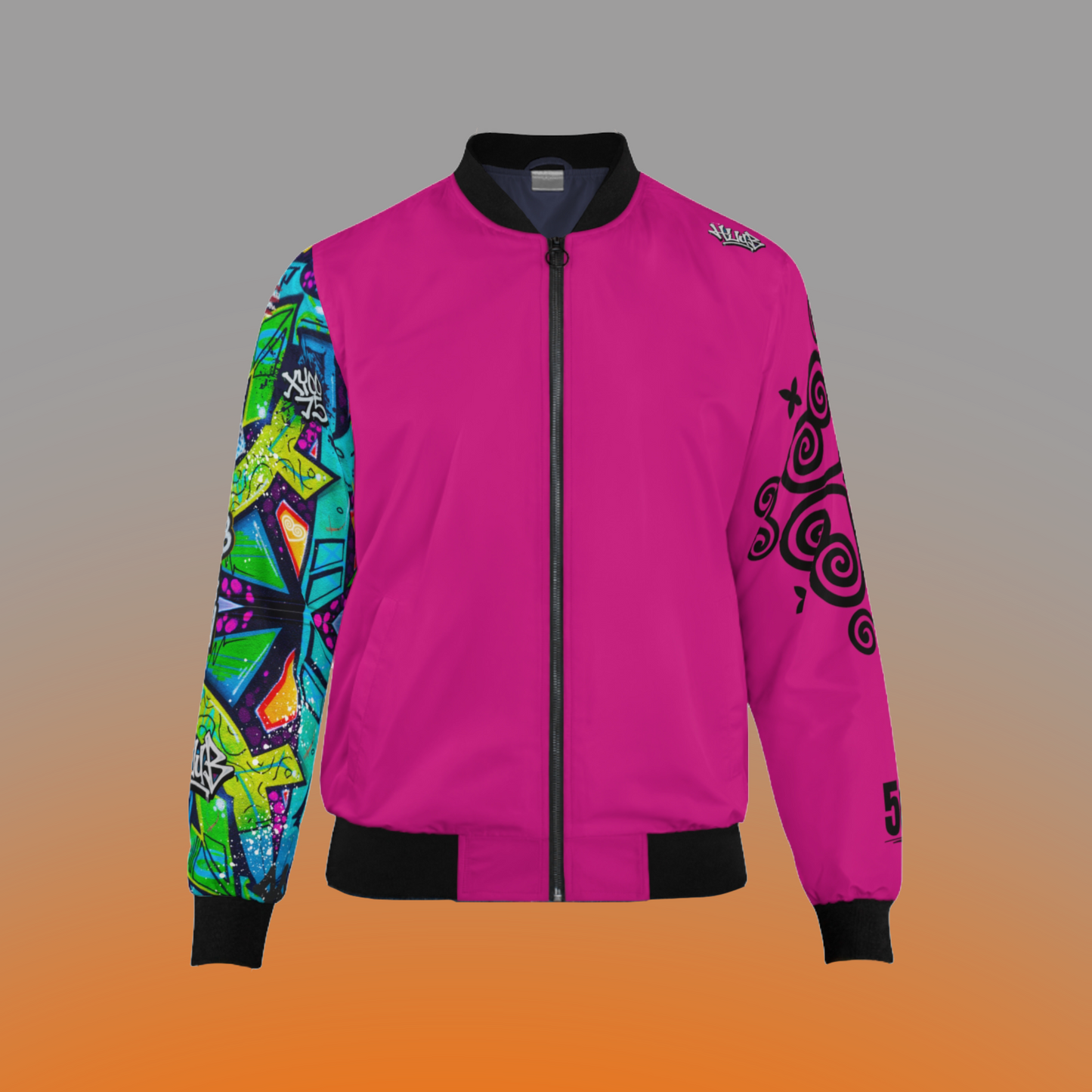 50th Anniversary Pink Graffiti Bomber