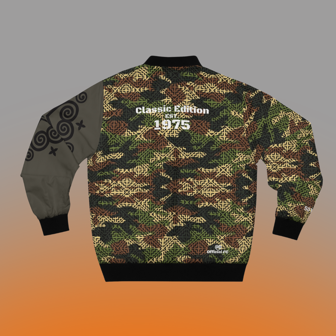 Camouflage 50th Anniversary Bomber (Dark Grey/Brown)