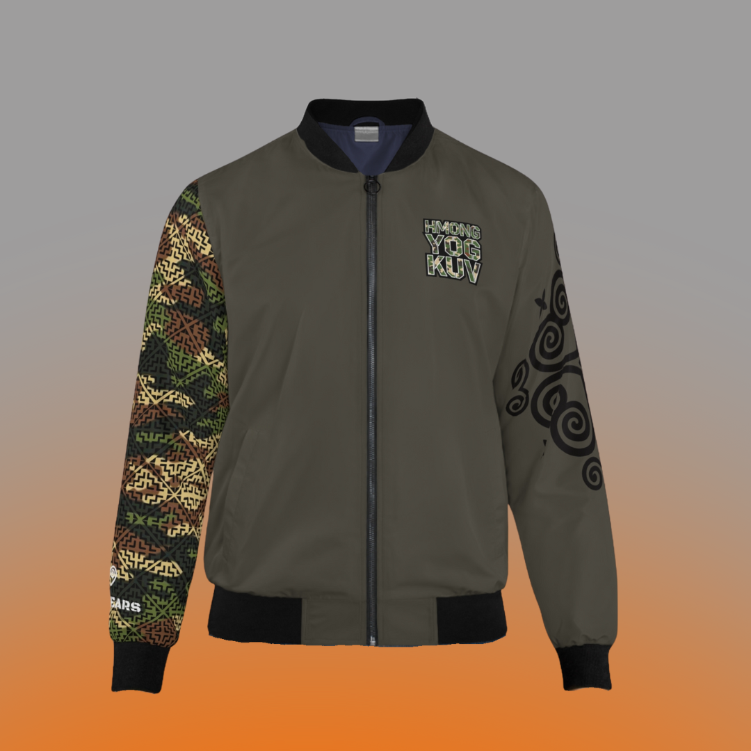 Camouflage 50th Anniversary Bomber (Dark Grey/Brown)
