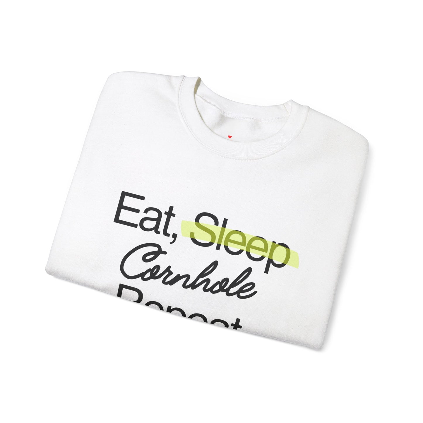 Eat, Sleep, Cornhole, Repeat Sweater