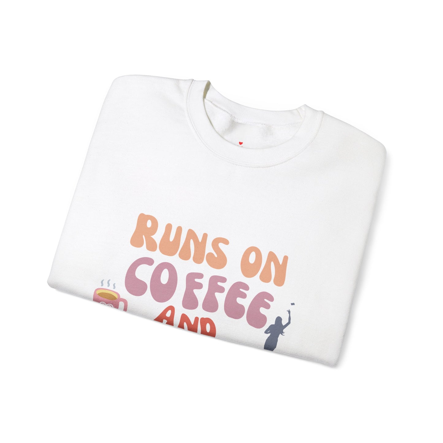 Runs on Coffee and Cornhole Sweater