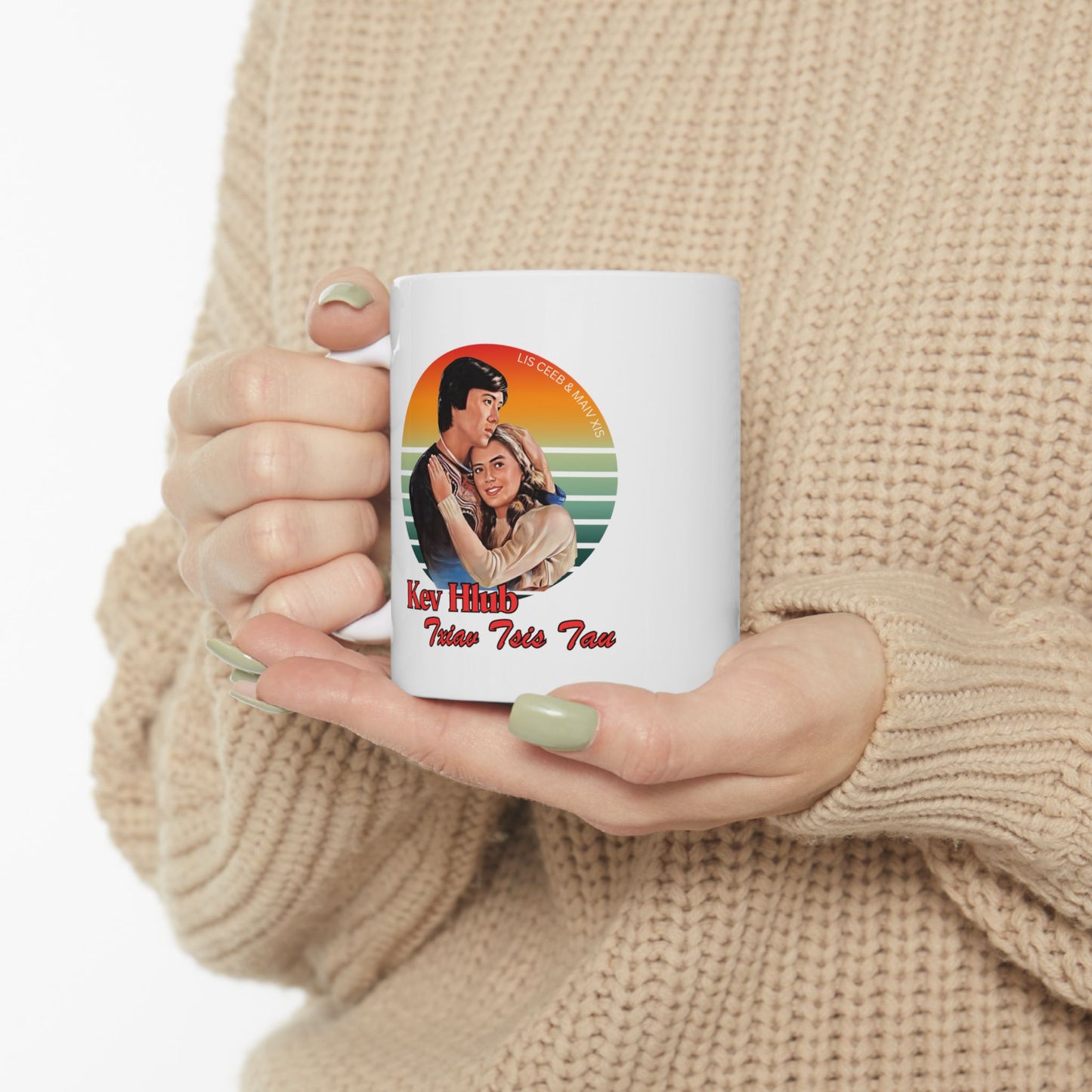 Lis Ceeb & Maiv Xis FC Ceramic Mug, (11oz)