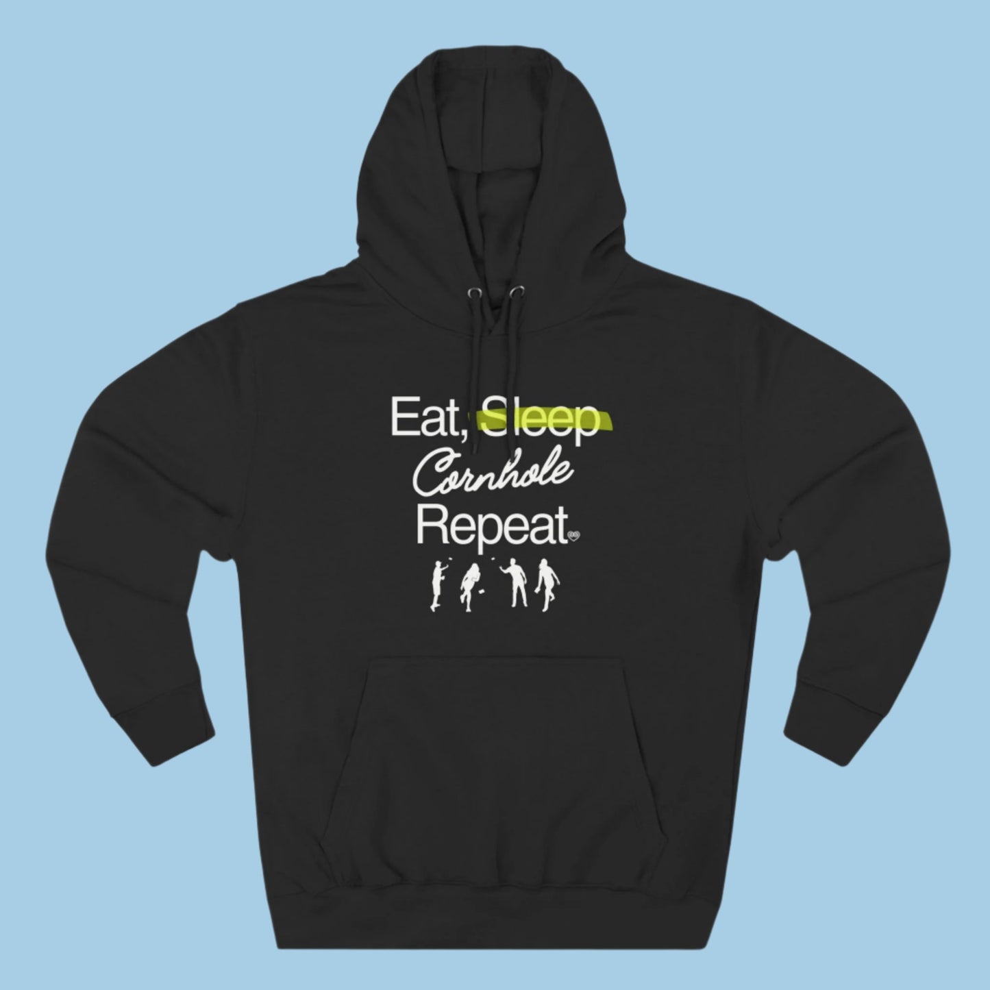 Eat, Sleep, Cornhole, Repeat Hoodie