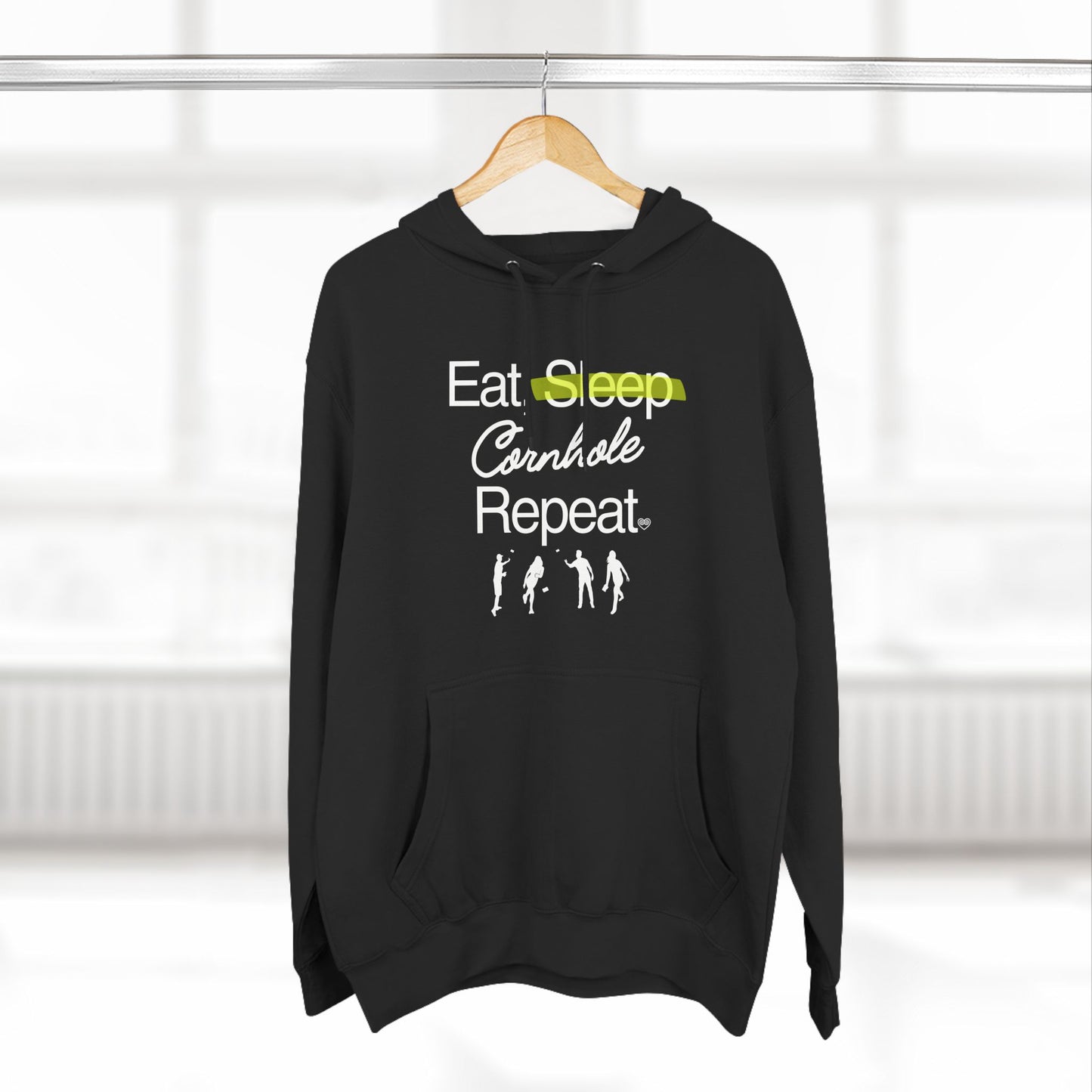 Eat, Sleep, Cornhole, Repeat Hoodie