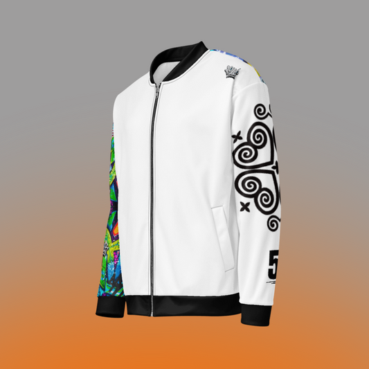 50th Anniversary White Graffiti Bomber