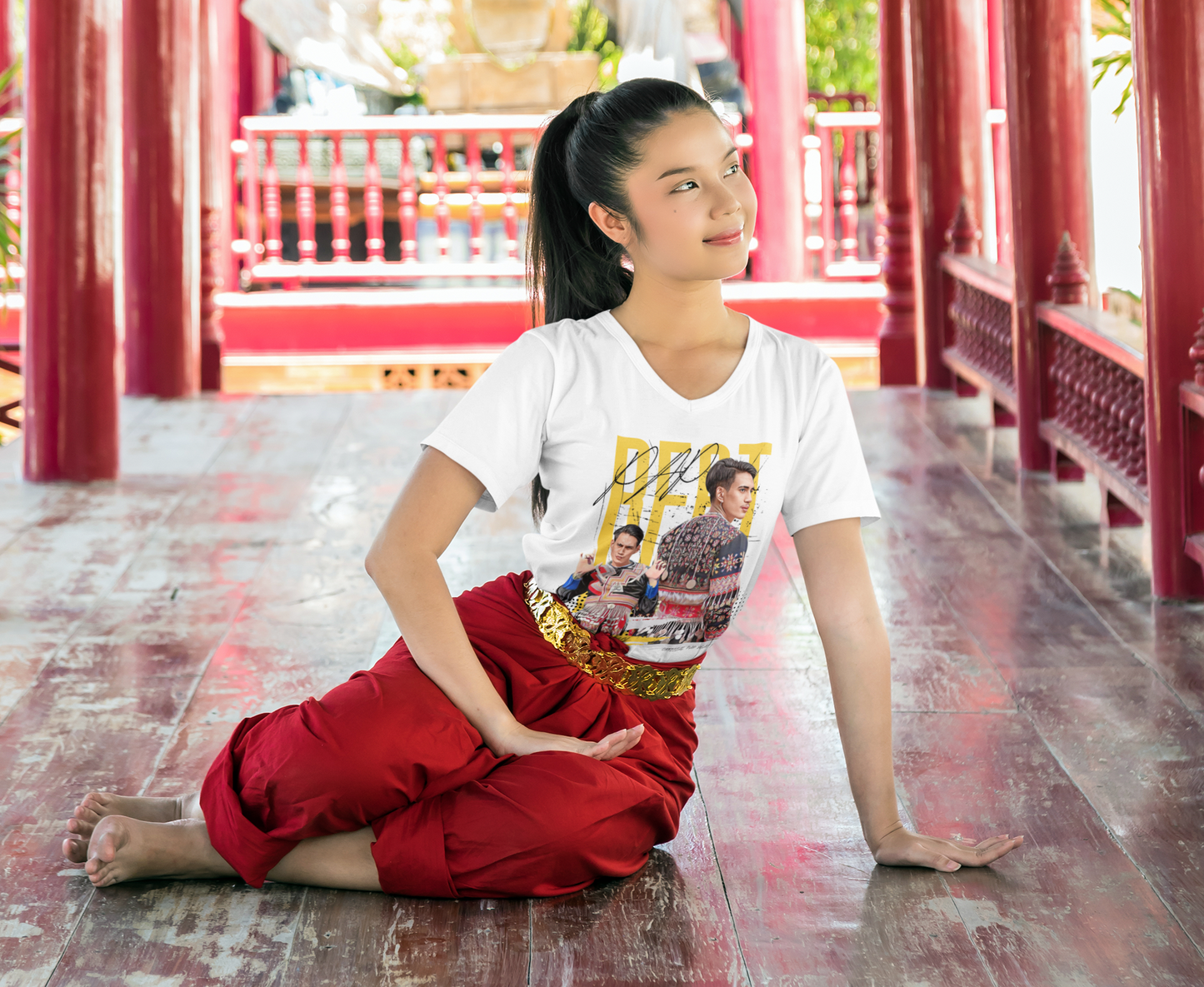 PAP BEAT FC V-Neck Tee